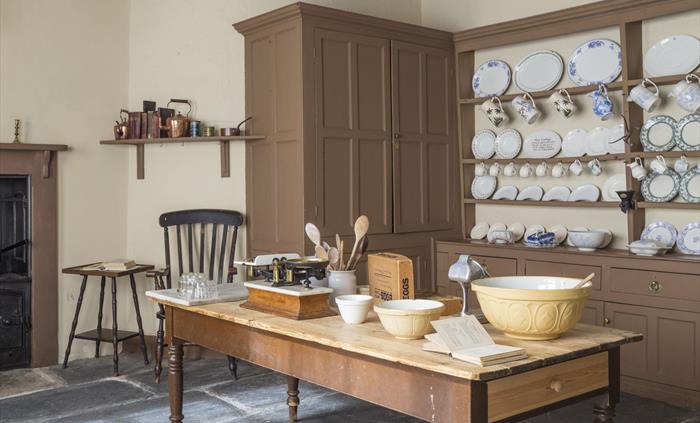 Llanerchaeron House Kitchen